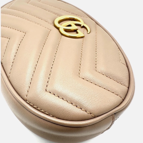 Gucci GG Marmont Belt Bag Taupe 85cm - Picture 2 of 11